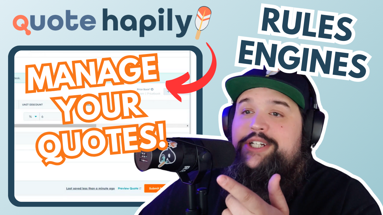 How the quote•hapily Rules Engine Brings Sanity and Speed to HubSpot Quoting