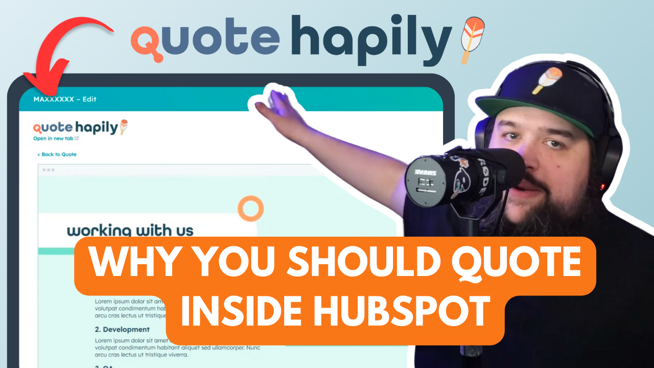 The Smartest Way to Quote in HubSpot: Why Teams Choose quote•hapily